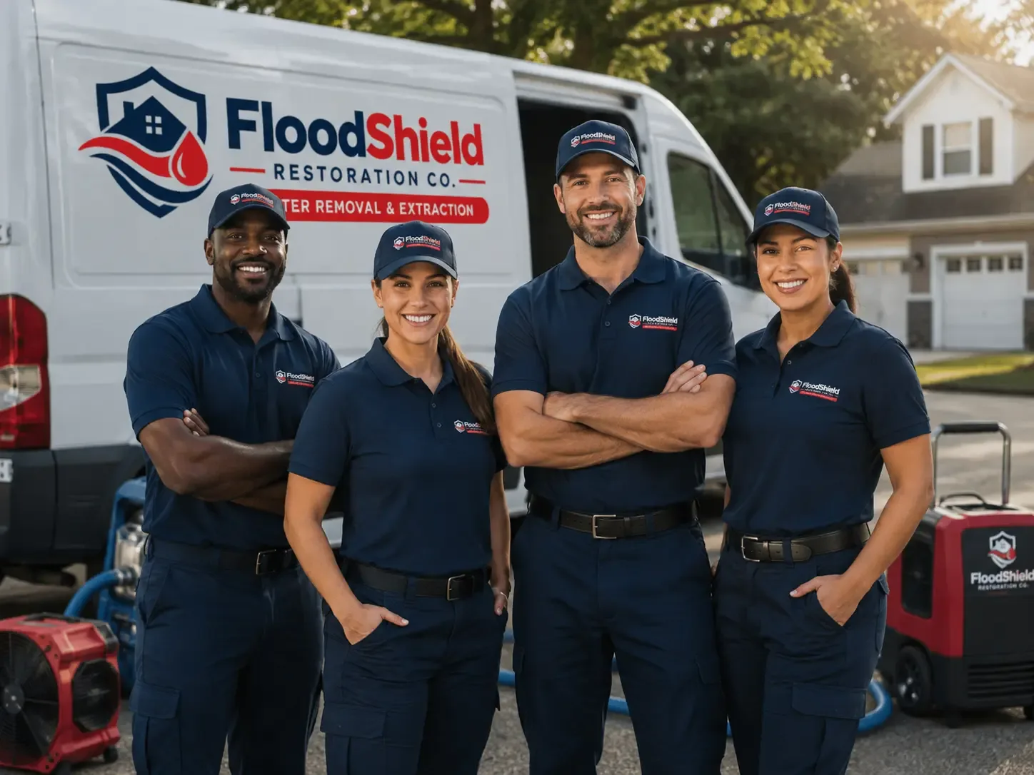 Flood Damage Restoration company in Sarahsville, OH